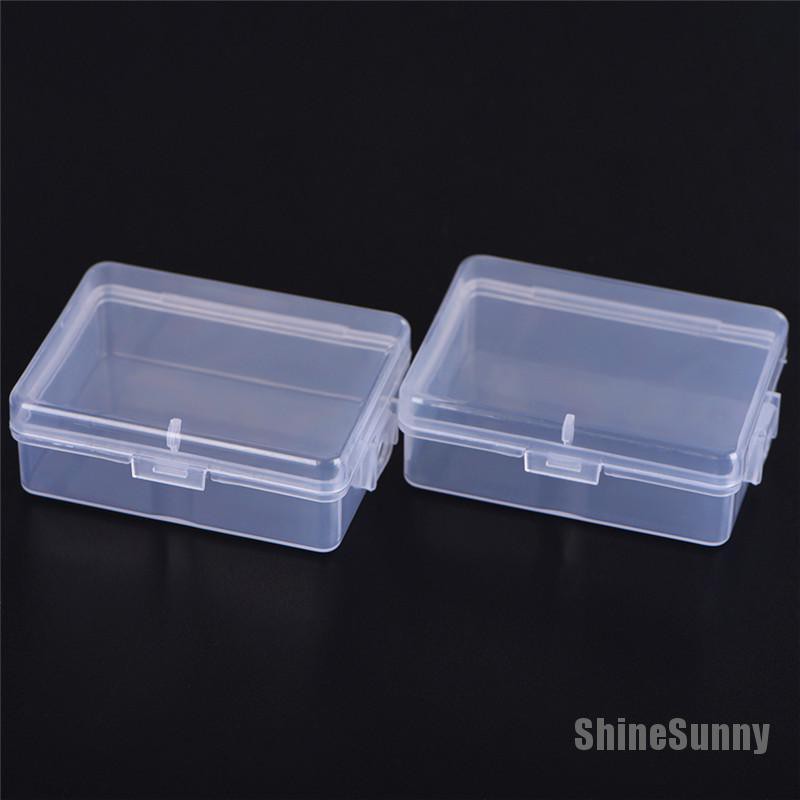 Set 2 Hộp Nhựa Trong Suốt Đựng Đồ Đa Năng