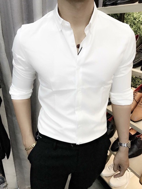 Sơ mi lụa cao cấp
