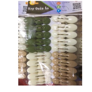Kẹp nhựa phơi quần áo