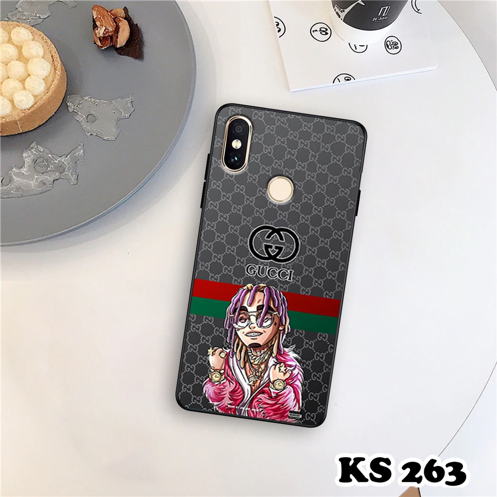 Ốp lưng Xiaomi Redmi Note 5 - Xiaomi Redmi Note 5 Pro - Xiaomi Redmi Note 5A - Ốp in hình GÜÇÇÏ Lưng nhám viền TPU