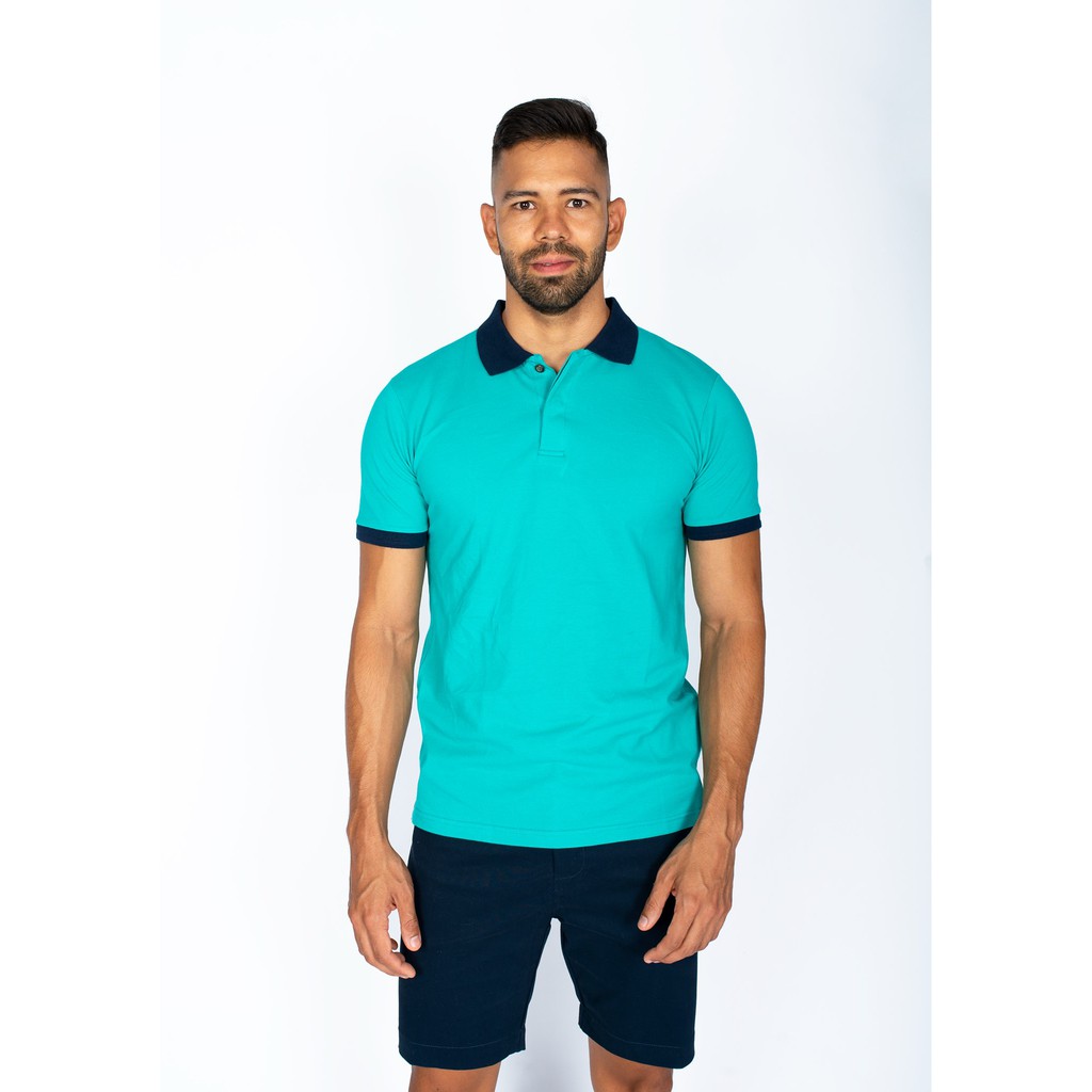 [Mã LTNP50 giảm 50000 đơn 150000] Áo Polo Giấu Nút Phối Cổ Simple & Basic ,Nhiều Màu | BigBuy360 - bigbuy360.vn