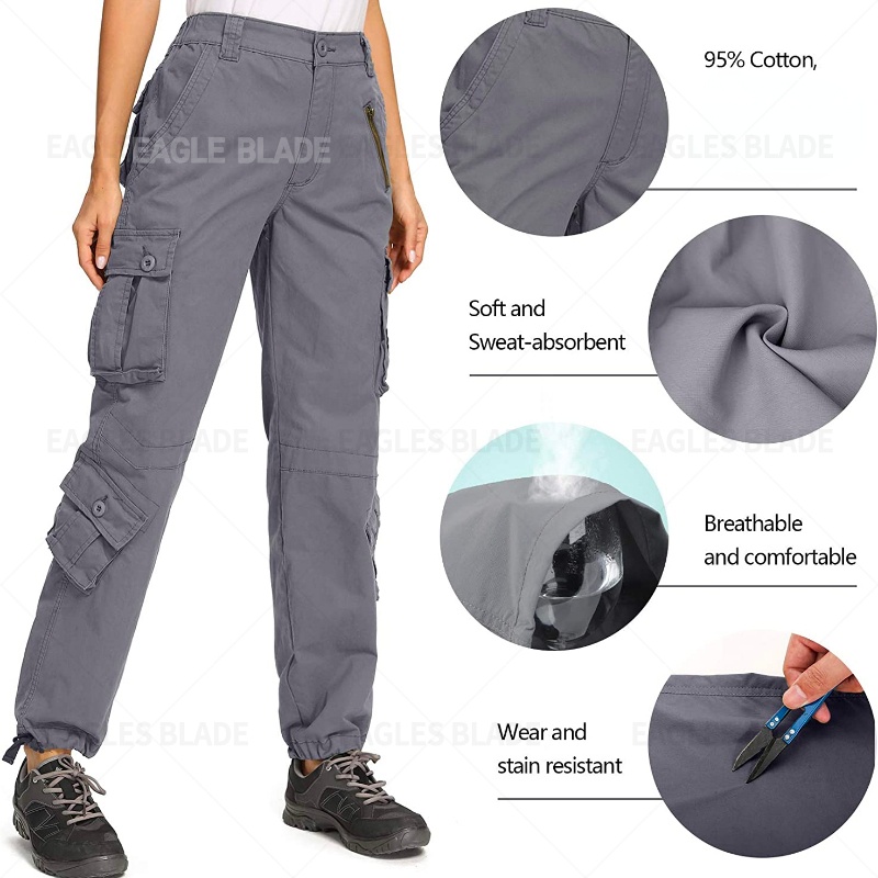 Quần Hàng Hiệu Eagllage Nữ S8 Màu Xám