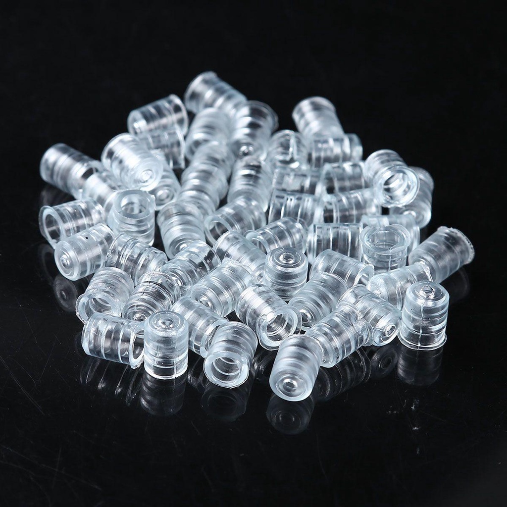 Set 50 Chốt Kim Loại Gắn Cửa Kính / Kệ Tủ Đồ Nội Thất