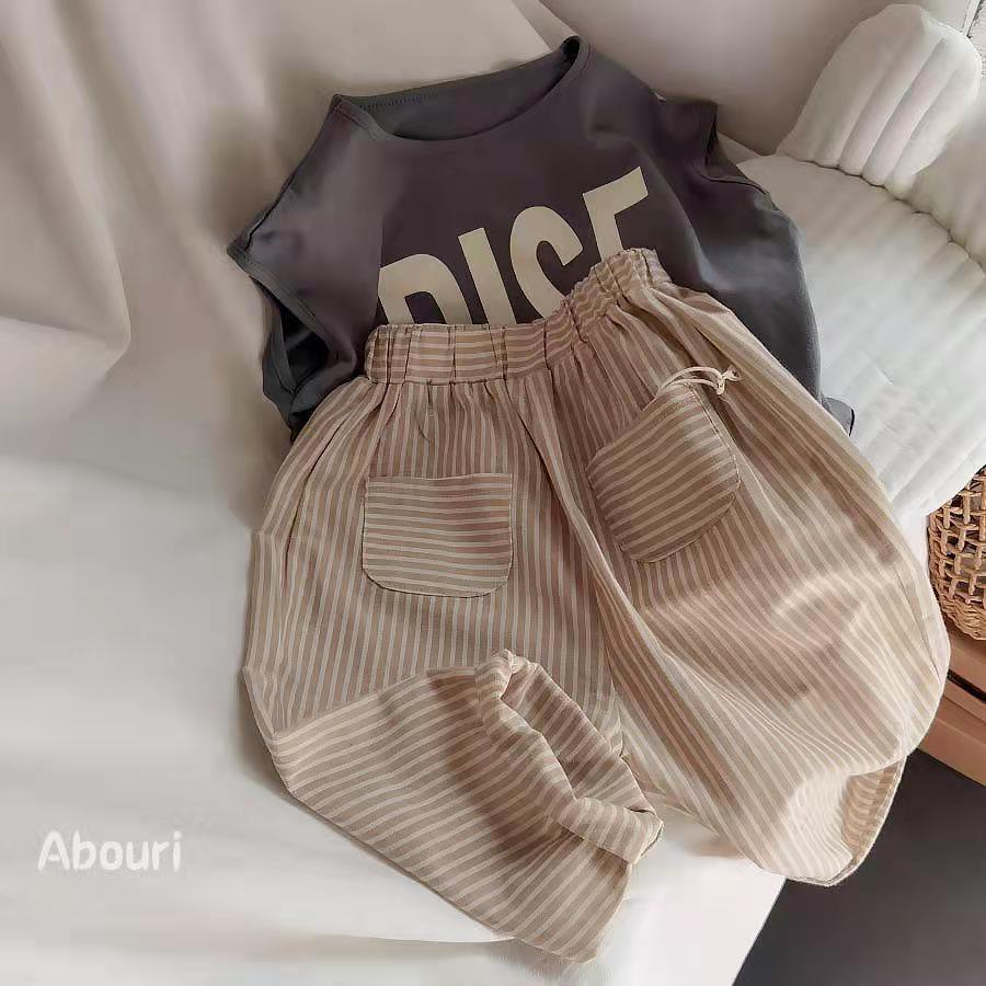 [Babycat] Hàng Có Sẵn Quần Vải Cotton Lanh Mỏng Chống Muỗi Phong Cách Nhật Hàn Nhật Bản Thời Trang Mùa Xuân Hè Giản Dị Tươi Mới Cho Trẻ Em
