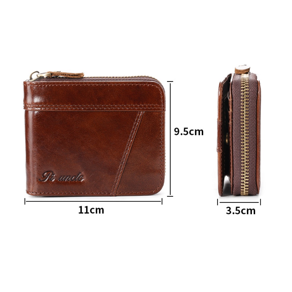 Ví nam 100% da bò thật cao cấp phong cách mới