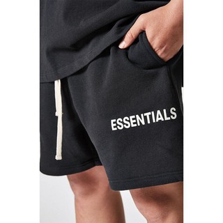 Quần short thun nam Essential fog
