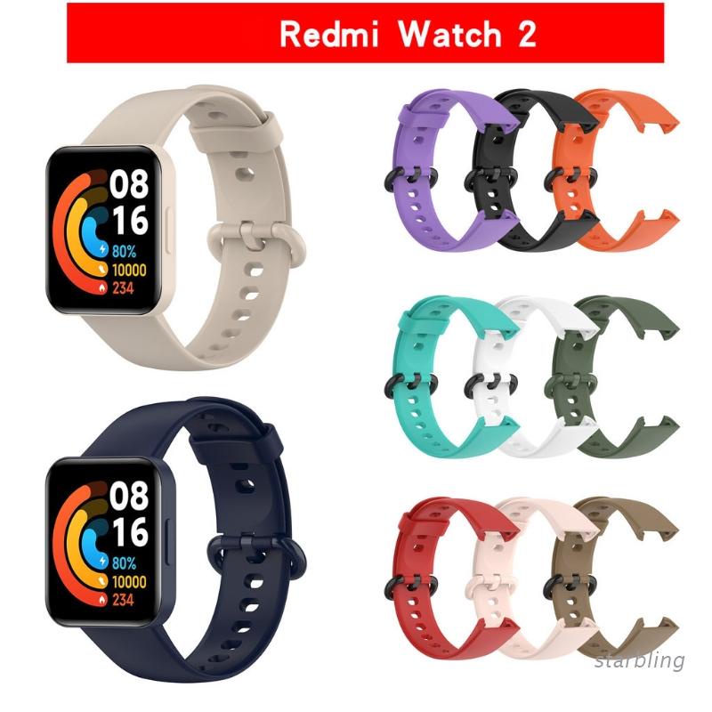 Dây đeo silicon chống mồ hôi cho đồng hồ Redmi Watch 2 Lite