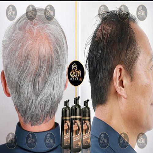 [CHÍNH HÃNG] Dầu Gội Phủ Bạc Sin Hair, Phủ Bạc Đen Tóc, Nâu Tóc Từ Lần Gội Đầu Tiên, 100% Thảo Dược Thiên Nhiên
