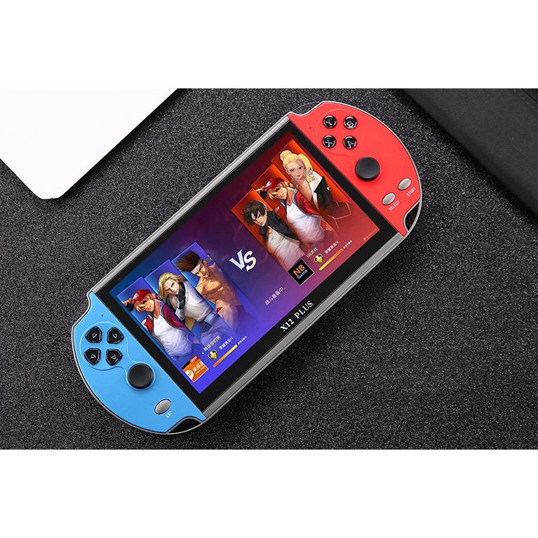 Máy chơi game cầm tay X12 Plus màn hình 7 Inch 16Gb - Có sẵn 10000 game , chơi game , xem phim , nghe nhạc , đọc sách