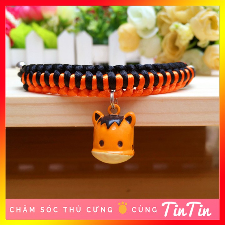 Vòng cổ gắn chuông hoạt hình cho mèo #Tintin pet Store