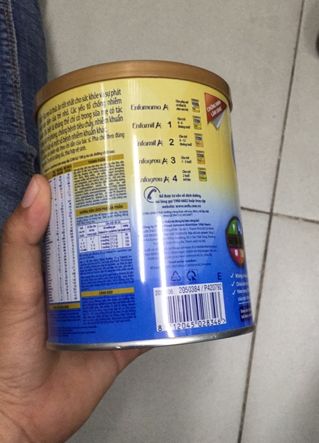 Sữa Enfamil Lactofree 400gr date mới (T3/22)