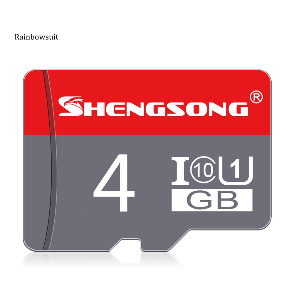 Thẻ Nhớ Shengsong Tốc Độ Cao 4 / 8 / 16 / 32 / 64gb Tf