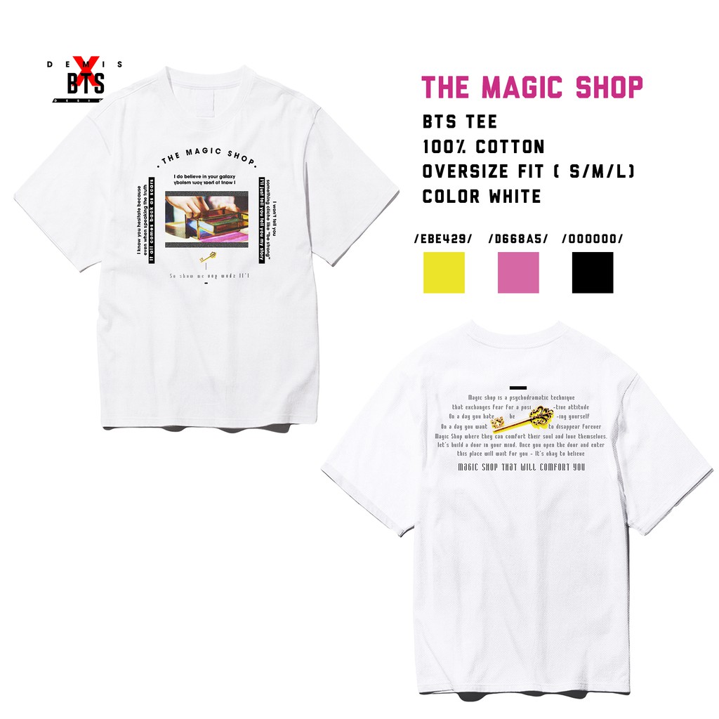 Áo thun BTS Magic Shop - Demis Design