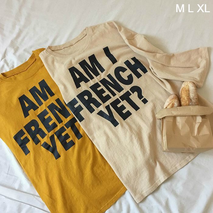 Áo thun dài tay  AM I FRENCH YET?  phông Unisex nam nữ tee oversize form rộng pull Ulzzang Streetwear Hàn Quốc vải mềm