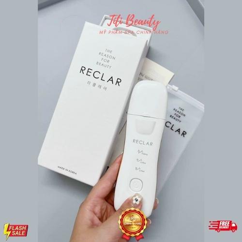 Máy tẩy tế bào chết Mini cầm tay Reclar Ion Water Peeling Loại bỏ sạch sẽ bụi bẩn tế bào chết mụn cám mụn đầu đen