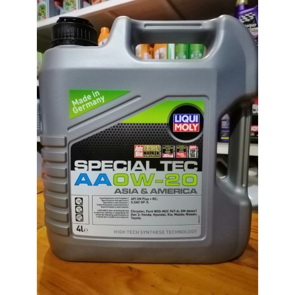 LIQUIMOLY SPECIAL TEC AA 0W20 SN PLUS GF5 4L