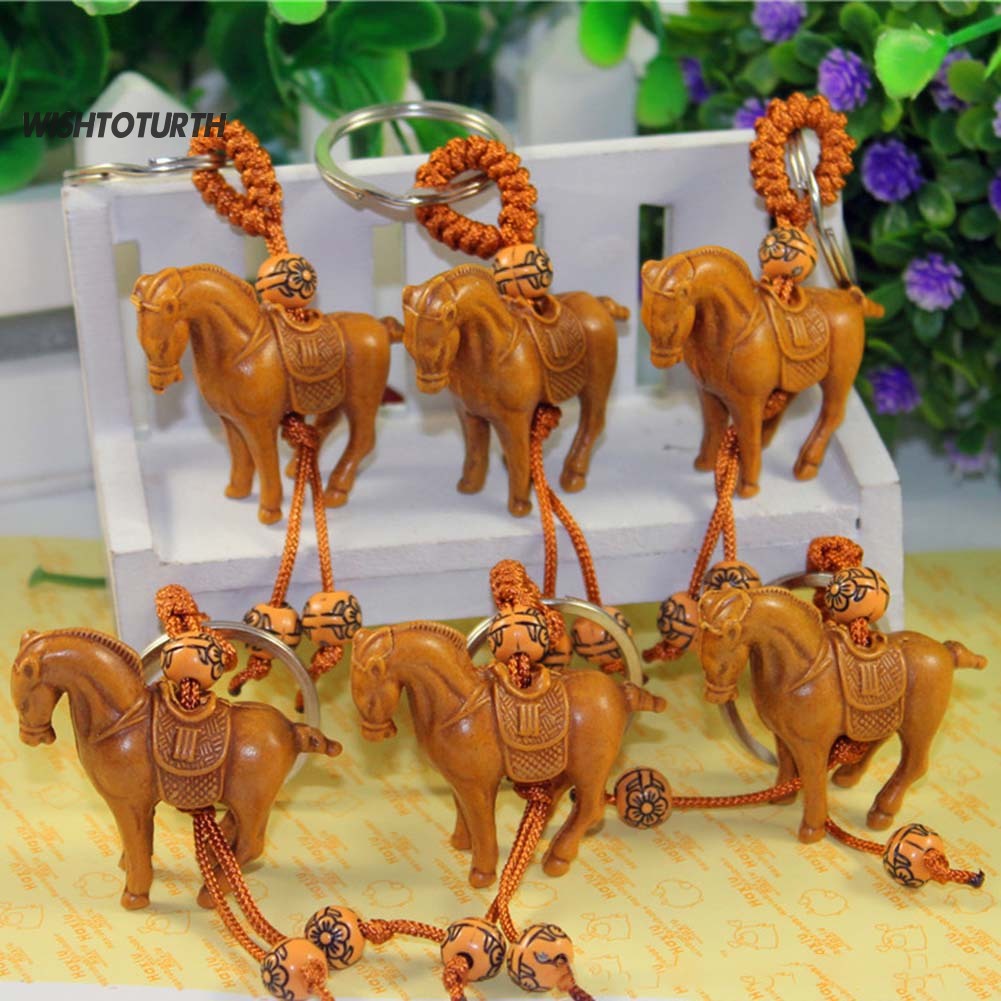 Set 2 Móc Khóa Hình Voi / Trái Tim / Rùa / Nút Thắt Giá Đỡ