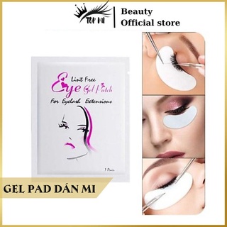 Miếng dán mi dưới colagen, Gel pad dán mi an toàn tiện lợi khi nối mi TopMi
