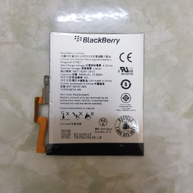 PIN Blackberry Passport New