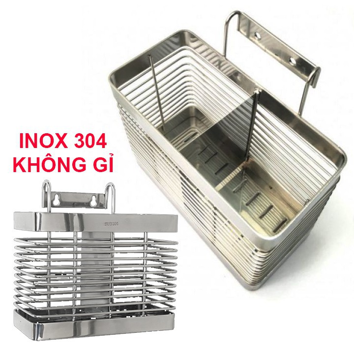 ỐNG ĐỰNG ĐŨA , KỆ ĐỂ ĐŨA 1 NGĂN / 2 NGĂN / 3 NGĂN  INOX 304 CAO CẤP