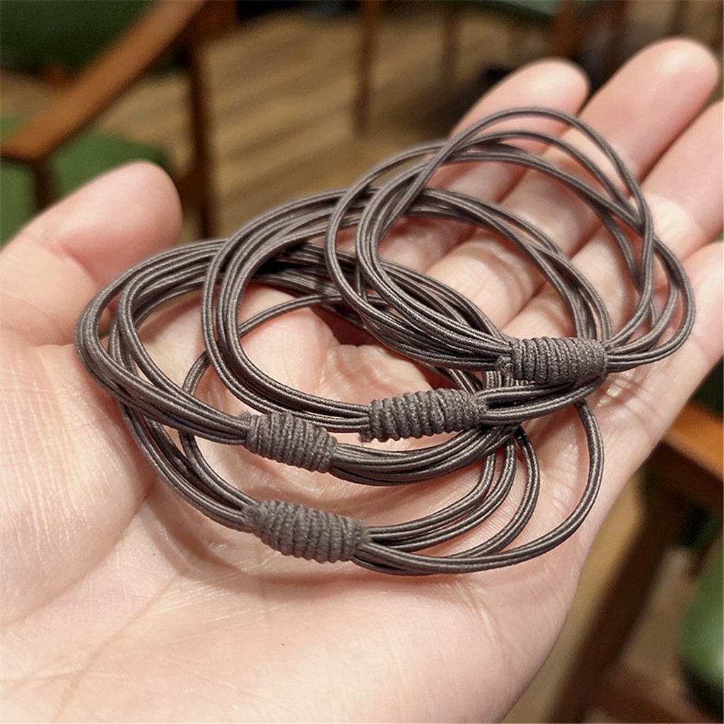 Dây buộc tóc 4 trong 1 màu sắc ngẫu nhiên