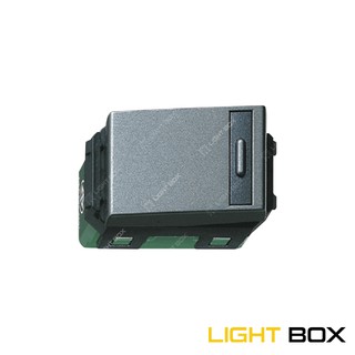 Công tắc 1 chiều xám Panasonic Refina WEG55317MB