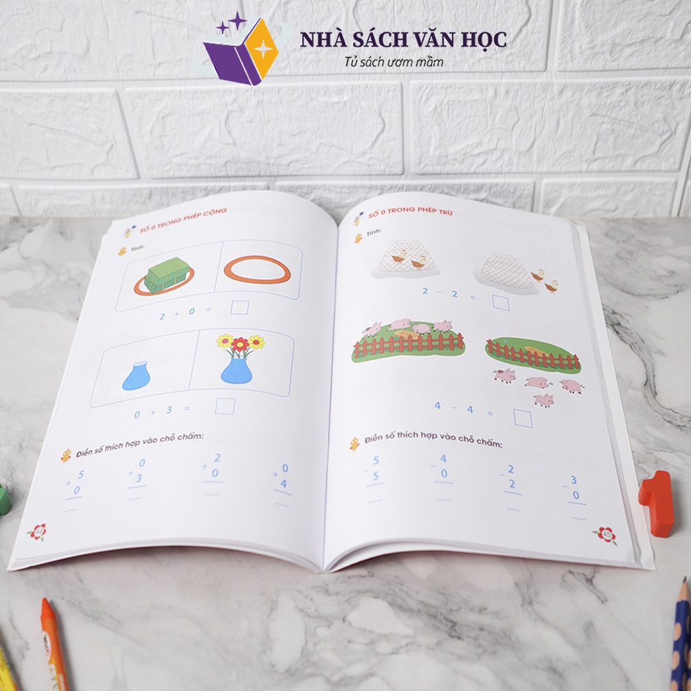 Sách Bé Học Toán Hành Trang Cho Bé Tự Tin Vào Lớp 1