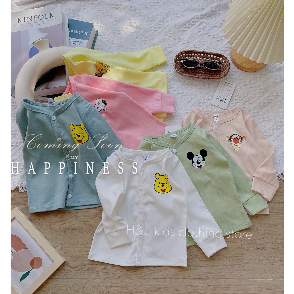 SALE ÁO KHOÁC CADIGAN CHẤT COTTON BORIP CAO CẤP SIZE 8-18KG(BORIP)