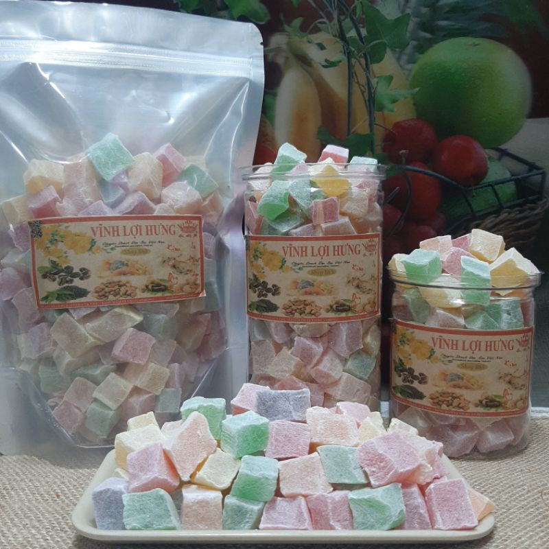 KẸO DẺO SỮA TRÁI CÂY ĐÀ LẠT