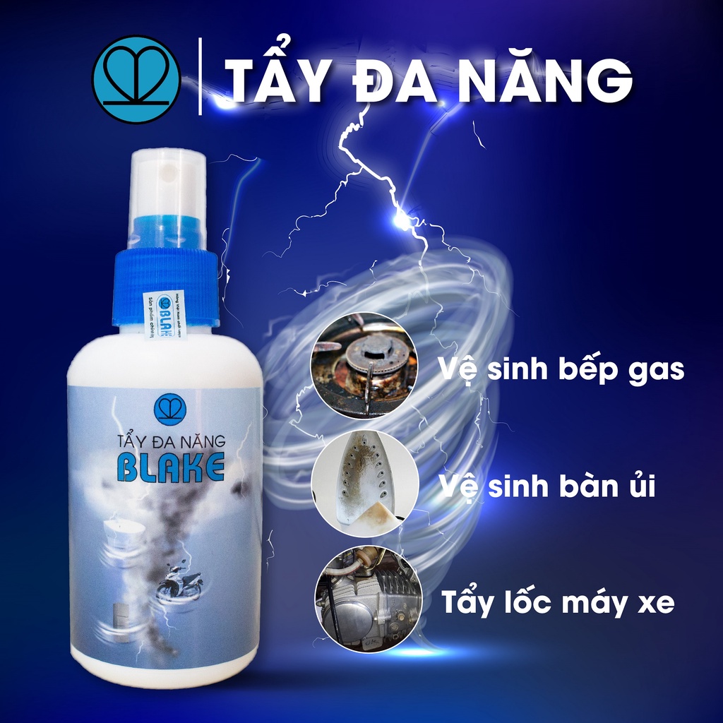 Dung dịch vệ sinh lốc máy, đầu bò xe máy BLAKE - Sạch nhớt, gỉ sét, vết bẩn dính lâu ngày