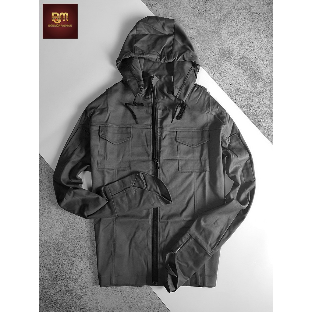 ÁO CHỐNG NẮNG NAM VẢI KAKI CỰC MÁT 1 | BigBuy360 - bigbuy360.vn