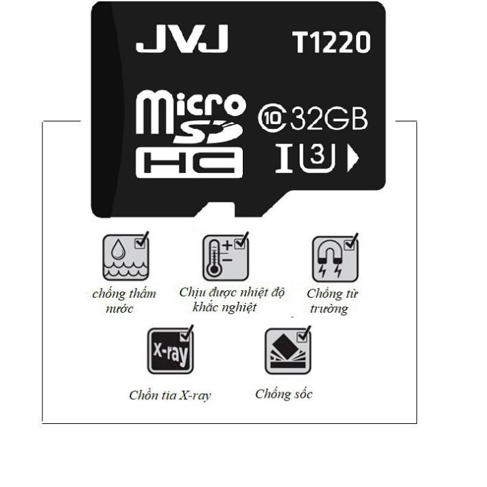 [HÀNG TỐT] Thẻ nhớ 2G/4G/8G/16G/32G/64G JVJ microSDHC chuyên dụng CAMERA, lưu trữ hình ảnh âm thanh chuẩn