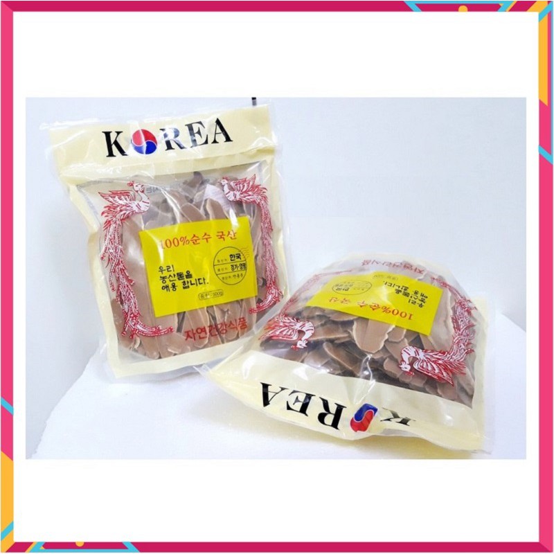 [ Trợ Giá ] Nấm Linh Chi Thái Lát Hàn Quốc, Túi 1kg, Giúp Ngăn Ngừa Ung Thư, Thải Độc Cơ Thể Và Nâng Cao Sức Khỏe