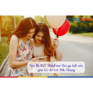 Bán sim 4G Mobi DIP50, BL5GT chỉ 50k/tháng hoàn toàn miễn phí Data