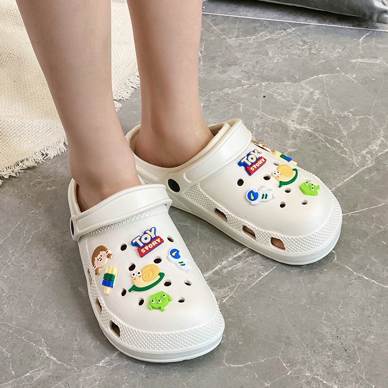 Dép Bít Mũi Đế Dày Tăng Chiều Cao 2022 Thời Trang Mùa Hè Mới Cho Nữ