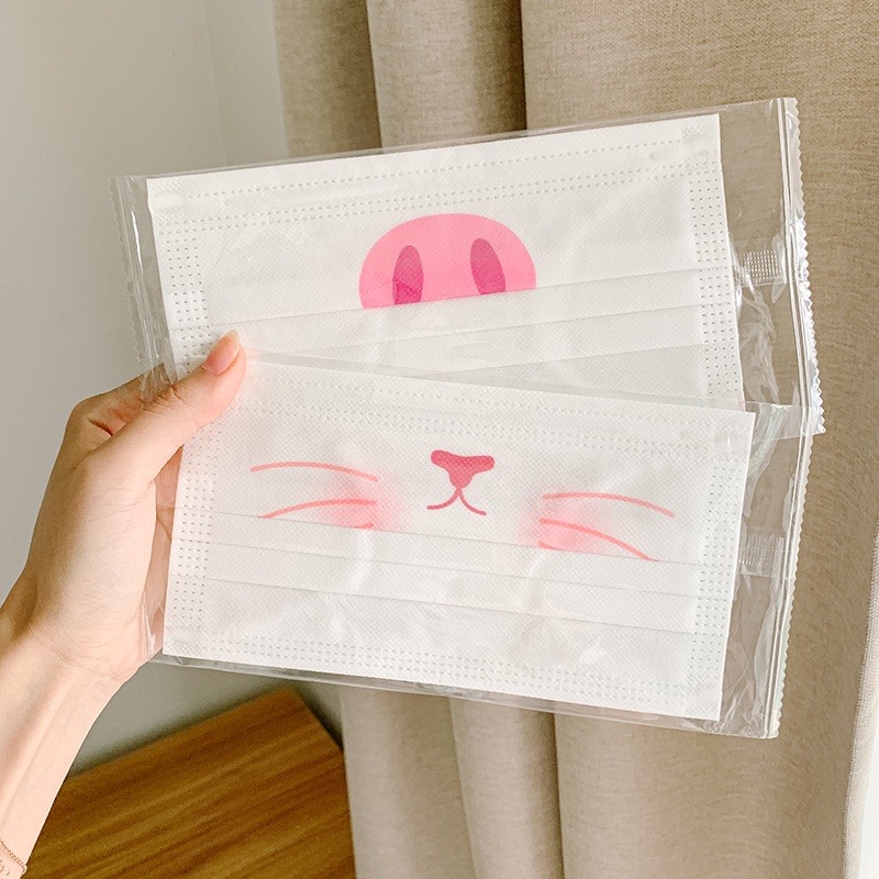 SANRIO Set 10 Mặt Nạ Hình Hello Kitty