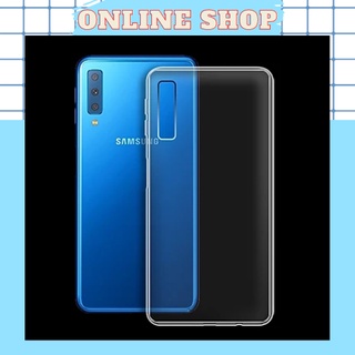 Ốp lưng cho samsung galaxy a7 2018 - a750 - 01029 - ốp dẻo trong