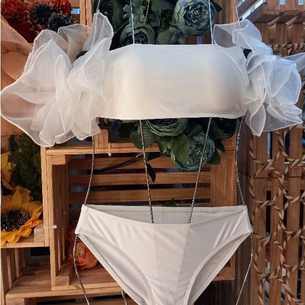 Đồ Bơi 2 mảnh sexy tay bồng ren nhiều màu | BigBuy360 - bigbuy360.vn
