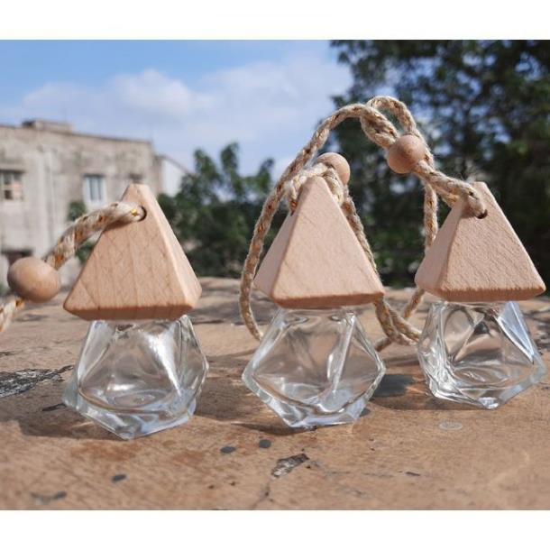 [GIÁ TỐT NHẤT] Vỏ lọ đựng tinh dầu treo xe chiết nước hoa, phụ kiện du lịch