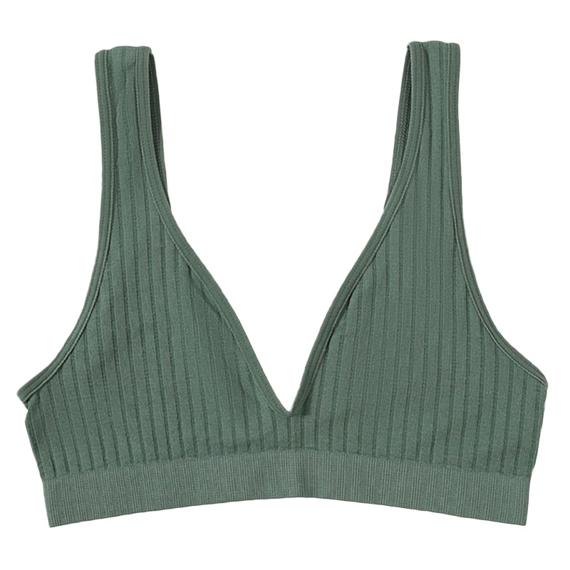 Áo Lót Croptop Nâng Ngực Lưng Chữ U Phong Cách Thể Thao Gợi Cảm Cho Nữ