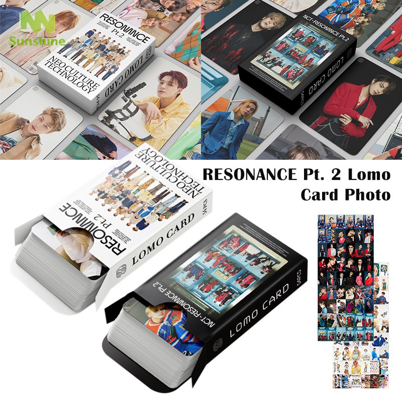 Set 54 thẻ ảnh lomo in hình nhóm nhạc Nct2020 album số 2 Resonance pt.2