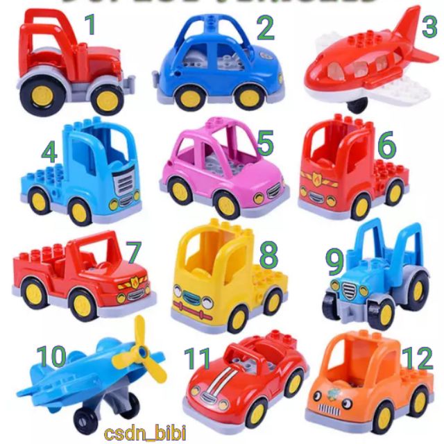 Gorock - Lego các phương tiện giao thông tương thích lego duplo