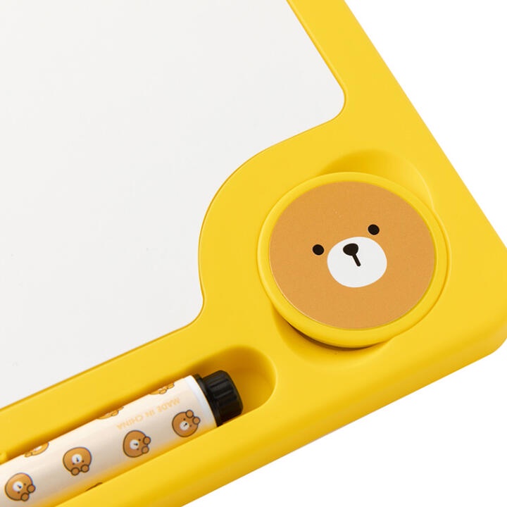 Bảng Trắng ARTBOX Hàn Quốc Galapagos Màu Vàng Kèm Bút Lông