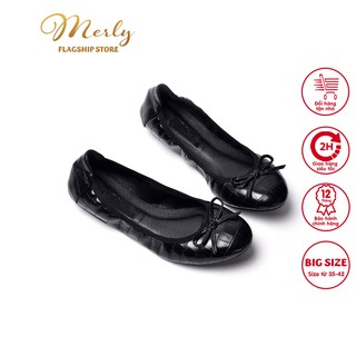 Giày búp bê cuộn merly 1332