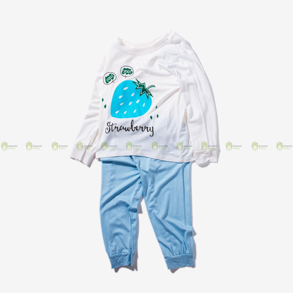 [SZ ĐẠI]Bộ Dài Tay Cho Bé Trai, Bé Gái Vải Thun Lạnh Minky Mom Hoạ Tiết Voi Hồng, Đồ Bộ Dài Tay Cho Bé Mặc Nhà MKMTD2206