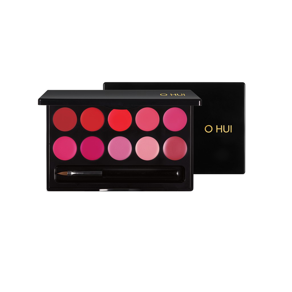 [HB Gift] Bảng son O HUI Rouge Real 10 màu Palette Gimmick