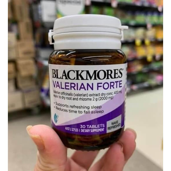 Viên ngủ ngon Valerian Forte Blackmores 30 viên