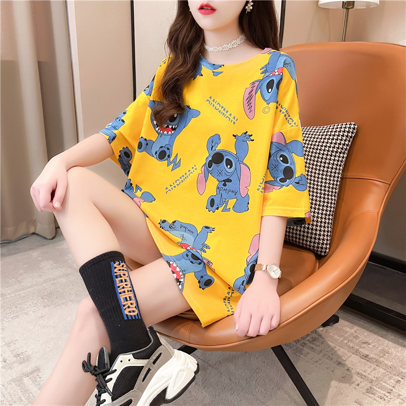 Mới 2021 New T-Shirt Women Loose Tops Summer Tops