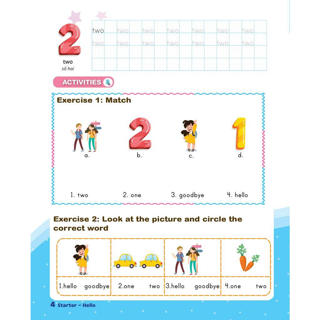 Sách Luyện Viết Chữ Nhớ Từ Vựng - English Writing Family &amp; Friend 1