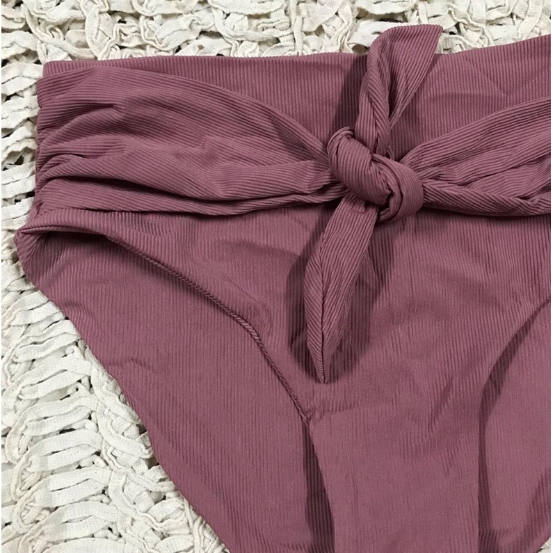 {Kèm ảnh thật} Bikini 2 mảnh hồng đỗ tôn da